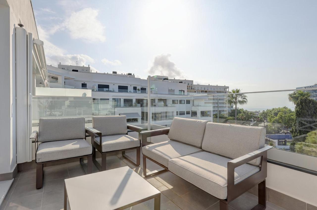 Brand New Apartment With Pool And Sea View In Marbella Kültér fotó