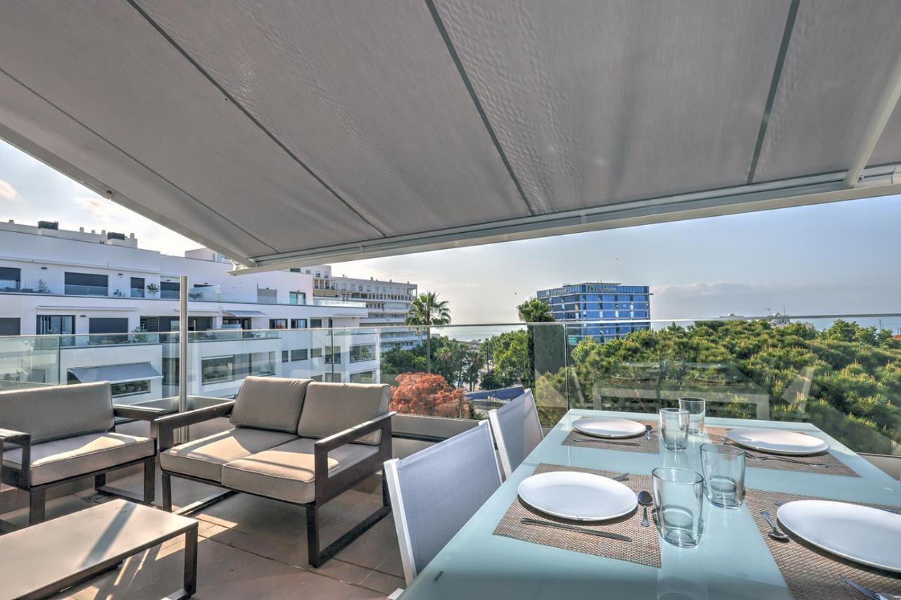 Brand New Apartment With Pool And Sea View In Marbella Kültér fotó