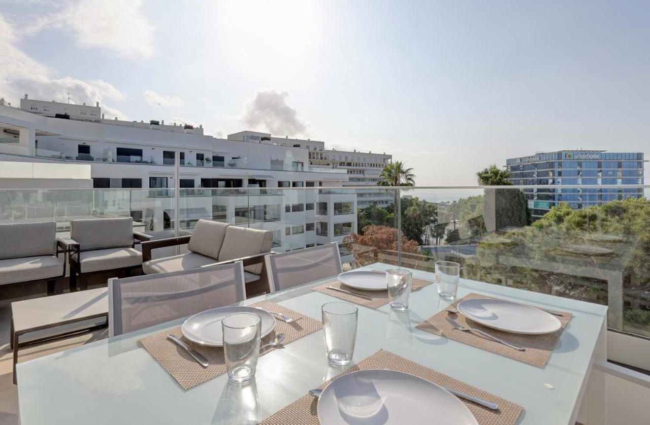 Brand New Apartment With Pool And Sea View In Marbella Kültér fotó
